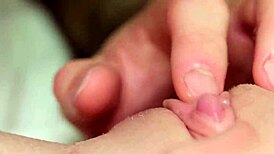 watch this close-up of pussy licking and fingering leading to a loud real orgasm?