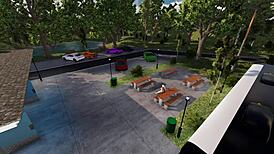 Big tits blonde goes wild in public in this HD porn video