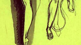 vintage erotic illustration brings back steamy old-school vibes