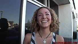 Young Blonde Teagan Takes on a Massive Black Cock After Pickup