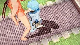 Genshin Impact Yaoi: Tartaglia and Chongyun in Sissy Anal Creampie