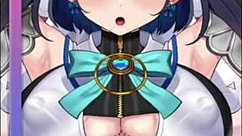 This huge-titted woman gets a creampie