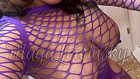 Hey titty lovers, craving this horny Asian slut's big natural tits?