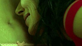 Lesbian milf boss licks her new hot employee's pussy with dirty talk