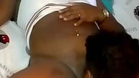 Chupando a Buceta of Chocolate-Skinned Preta on Easter Sunday