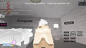 Roblox-Inspired Missionary Cowgirl Assfucking Scenes