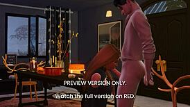 Intense Dinner Date Turns Naughty In 3D Hentai Preview