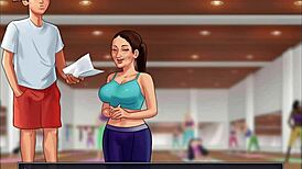 oh wow, bent over for doggystyle with shaved pussy and small tits!