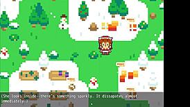 christmas hentai parody with poppy from league of legends in the snow