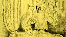 vintage erotic illustration brings back steamy old-school vibes