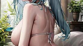 3d Animated Ai Generated A Mature Woman Has A Bedroom Visitor With Pussy Masturbation Asmr Sound Ai Porn