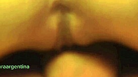Pretty brunette gets her big pussy lips licked out
