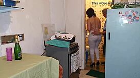 Nicole Visits Myke Brazil for Tasty Kitchen and Pussy Dessert in Anal Fun!