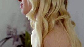 Horny Blonde Lesbian Slut Gets Her Hairy Cunt Licked By Naughty Friend In Bed - Lilly Bell