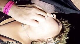 i’m still so horny after that gangbang at Carícias party, called Leo Ogro to fuck me in the aquarium room while everyone watched outside.