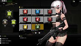 Hentai game ends with big cock pounding action.