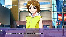 Indecent wife Hana desires fucking neighbor in NTR game with big tits and shaved pussy