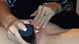 Fucking My Pussy With Dildo In Maledom Toys Session