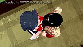 i'm ann takamaki and ryuko matoi is makin' me cum so hard in this lesbian hentai