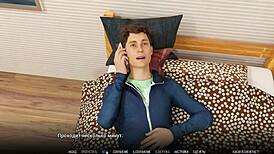 Pretty Hentai Babe with Big Tits Gets Wet in Shower Scene