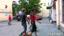 hawt teen girls bend over for hardcore fun