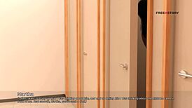 Uh, Mark helpin’ his step-mom with dress change, ya know?