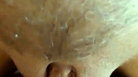 Rubbing and fucking wet pussy