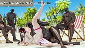 Wife Enjoys Monster Cock In 3D Hentai Episode 10 Holiday Adventure