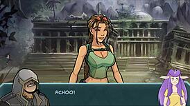 Star Chanel 34 Early Part 92 Lara Croft Blowjob!