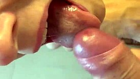 Blonde Gets Facial Cumshot!