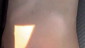 Streetwalker didn't notice I came inside her during raw public action