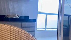 Blonde Gets Facial Cumshot!