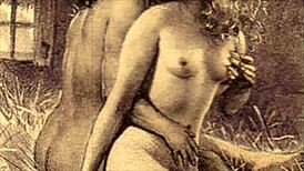 Classic Vintage Erotic Anime Illustration