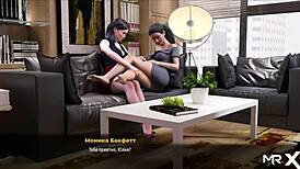 Fashion business erotic massage turns steamy in episode 2 55