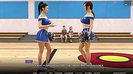 Horny Teacher Gameplay in University of Problems Part 2.