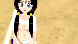 Videl expresses gratitude for flight lessons in Dragon Ball Z anime