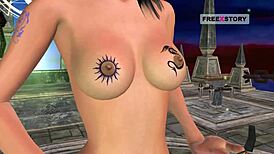 Animated Cartoon of Indian Bhabhi in Sexy Positions