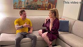 Stepson Alex Envy begs, come home stepmom Danni Jones now.