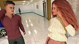 Taboo University Redhead Gets Wild in 3D Cartoon POV Hentai Action!