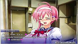 In apartment of love ep 11, she gets double penetrated in hentai style