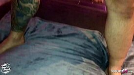 Echter Amateur Sex Von Jungen Deutschen Paar Mit Sperma Finish Auf Füße