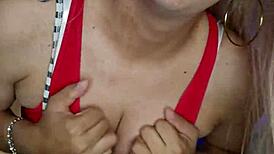 beautiful transvestite with makeup