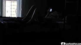 Intense Doggy Style Sex On The Bed