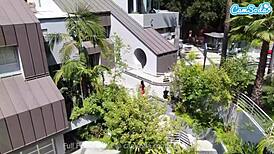 Teen skinny blond gets big cock hard and fucked hard