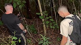 I swear, these guys fucked a lost latina in mountains rough!