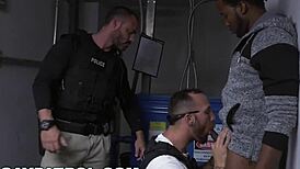 Hey, why's this purse thief now ass meat for corrupt gay cops?