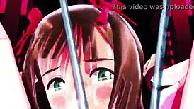 Haruka faces deep humiliation in intense anime hentai scene