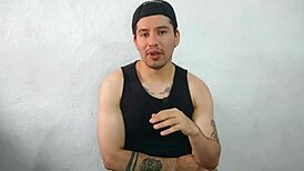 Convinced straight married coworker to suck big cock at work