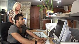 yo, this mature chick just bangs so hard, it's unreal.