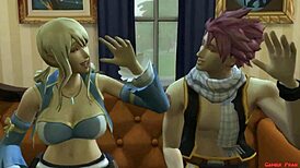 I fuck lucy hard in fairy tail hentai